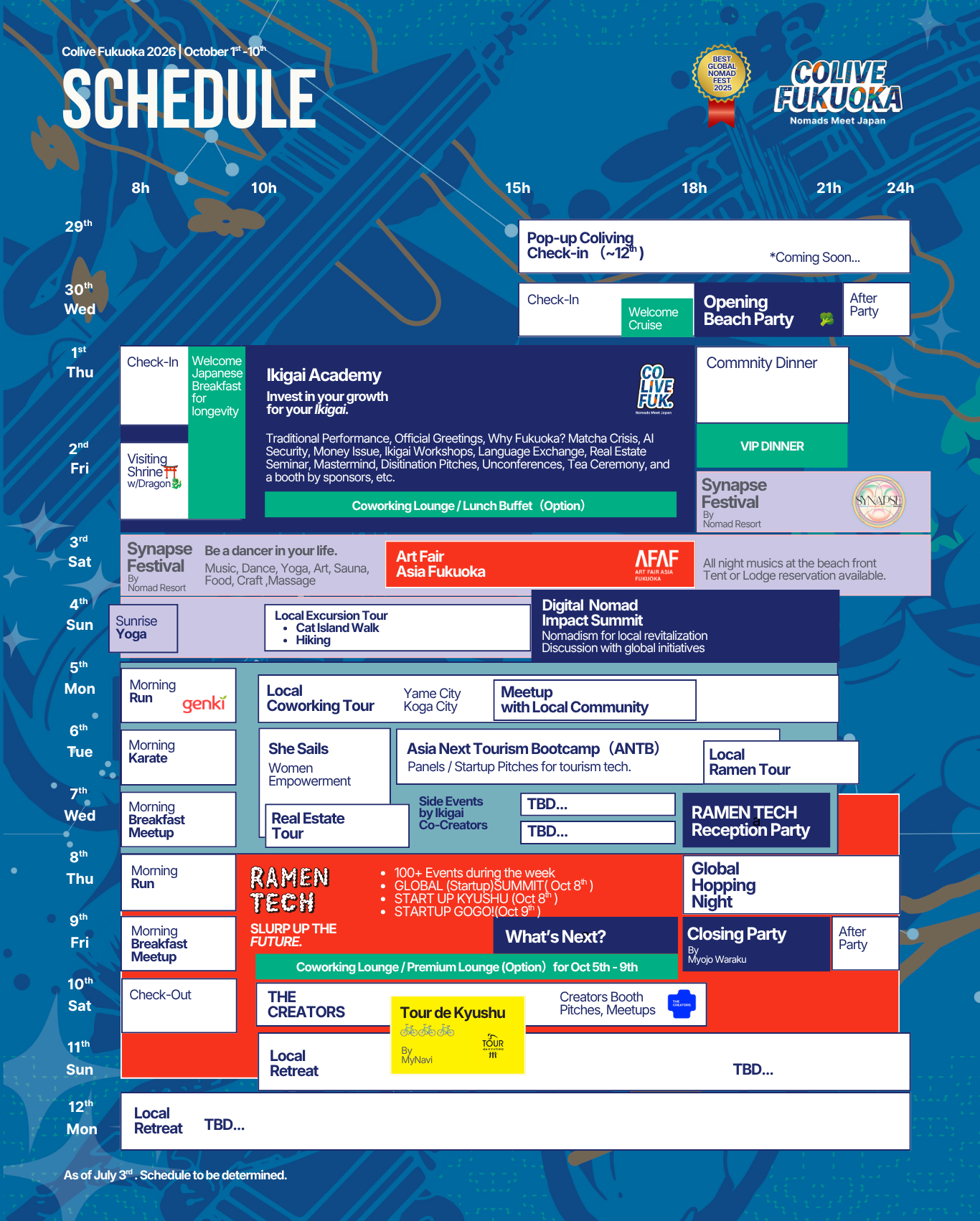 Event Schedule