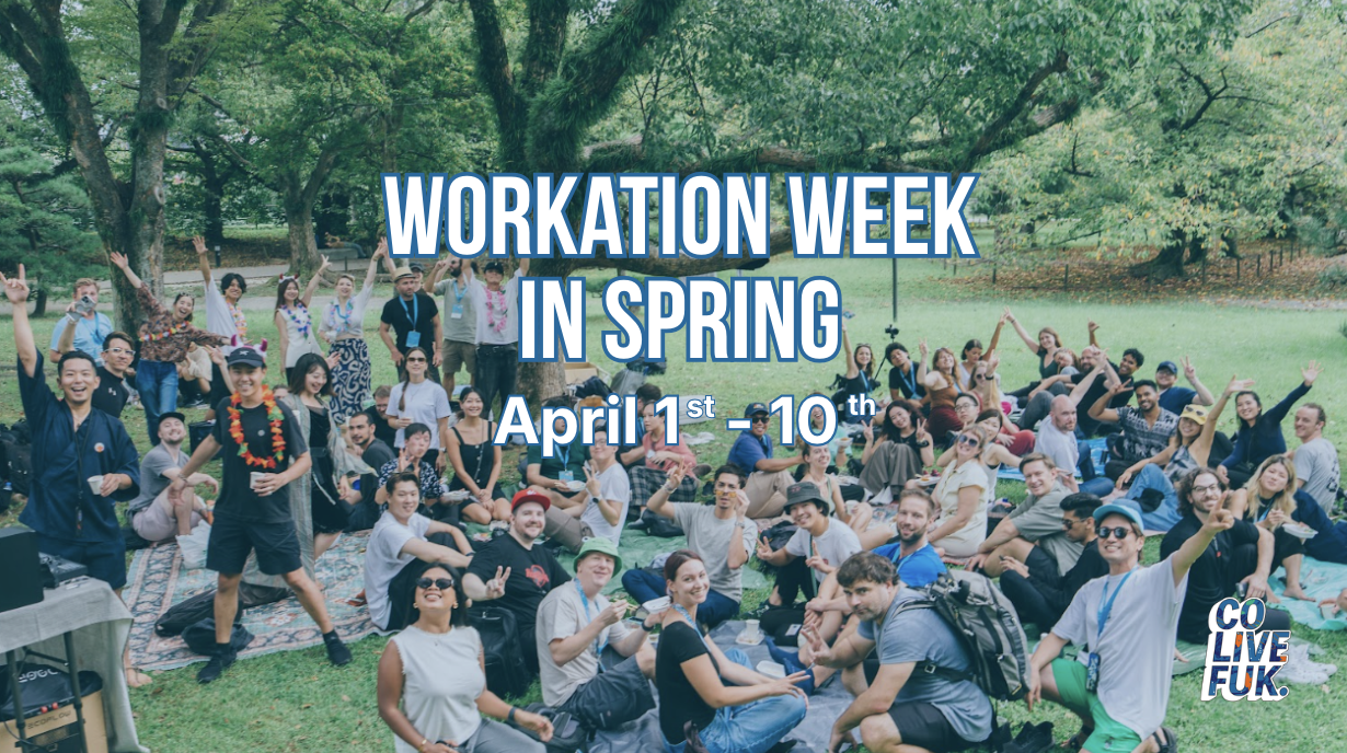 Get Ready for Your Spring 'Fresh Start' with Colive Fukuoka! 💻🌿