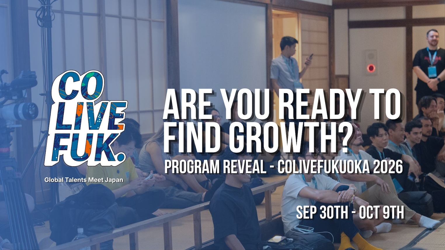 Program Reveal: Step Into Your Growth and Align Your Purpose in Fukuoka